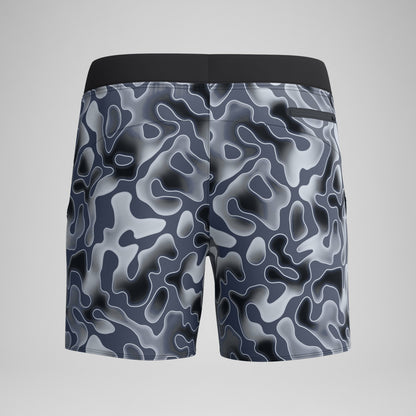 Lookout Printed Swim Shorts Grey | Speedo