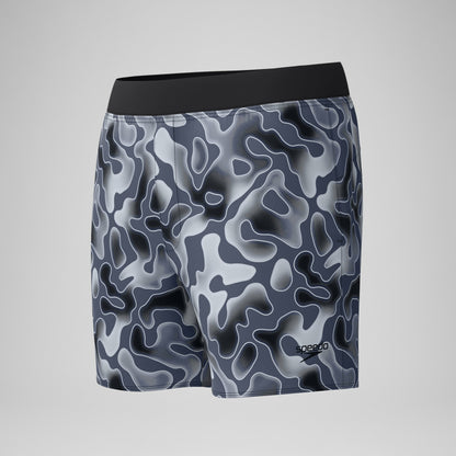 Lookout Printed Swim Shorts Grey | Speedo
