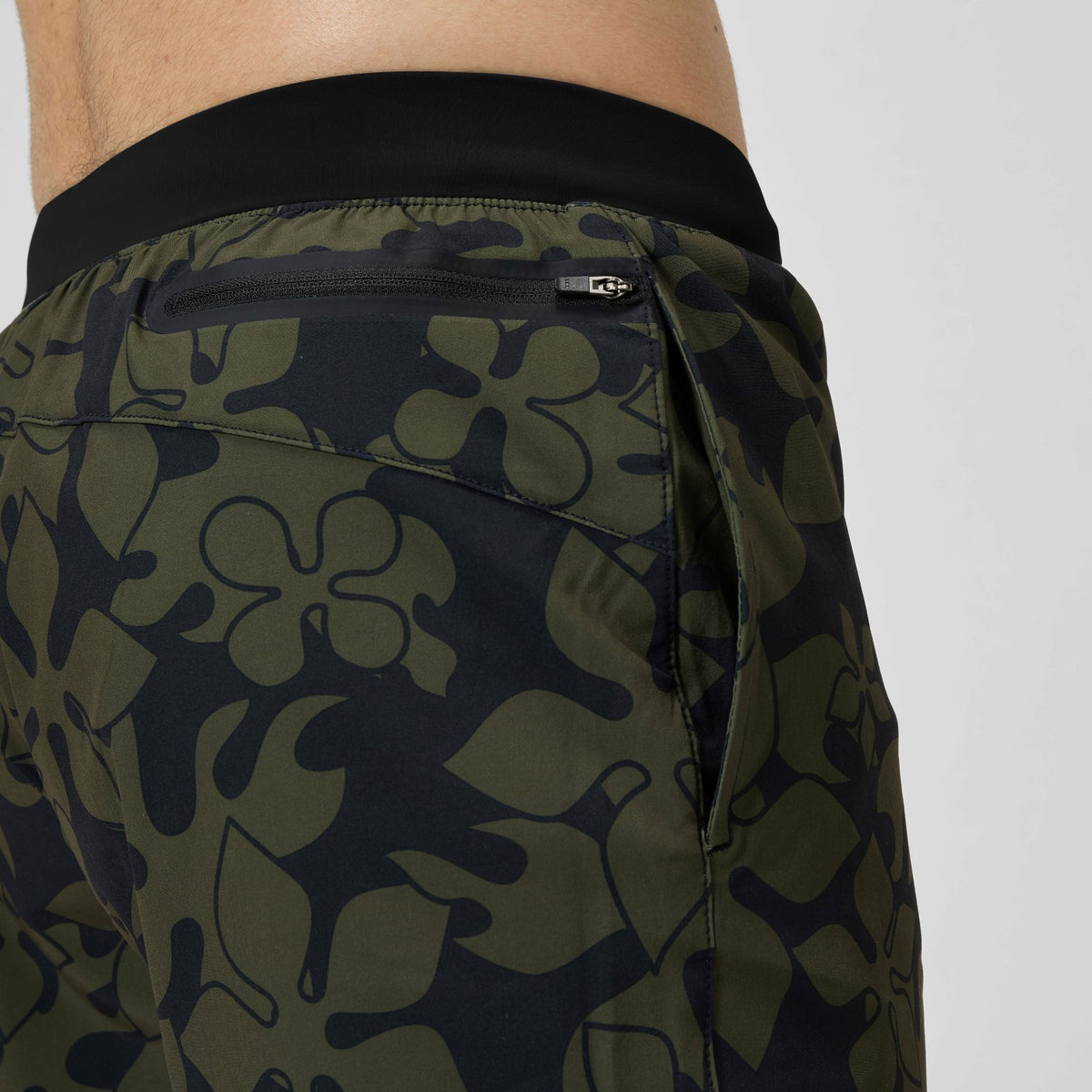 Lookout Printed Swim Shorts Dark Green | Speedo