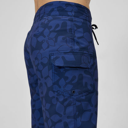 Lookout Printed Swim Shorts Navy | Speedo