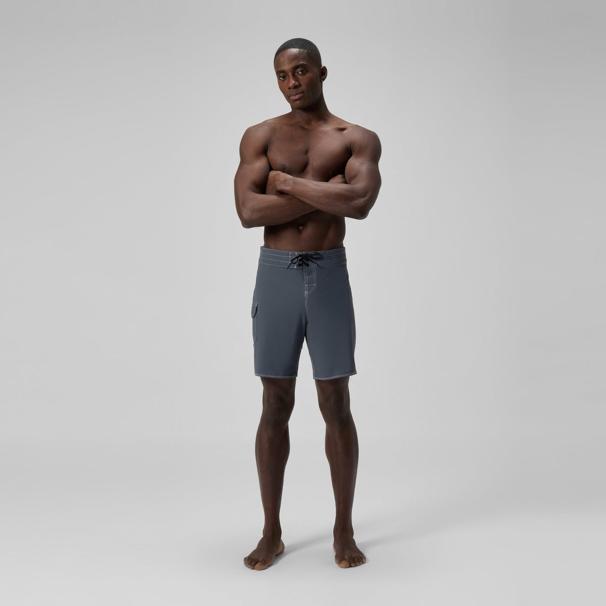 Lookout Solid Boardshorts Grey | Speedo