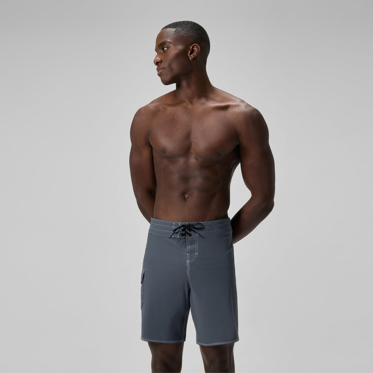 Lookout Solid Boardshorts Grey | Speedo