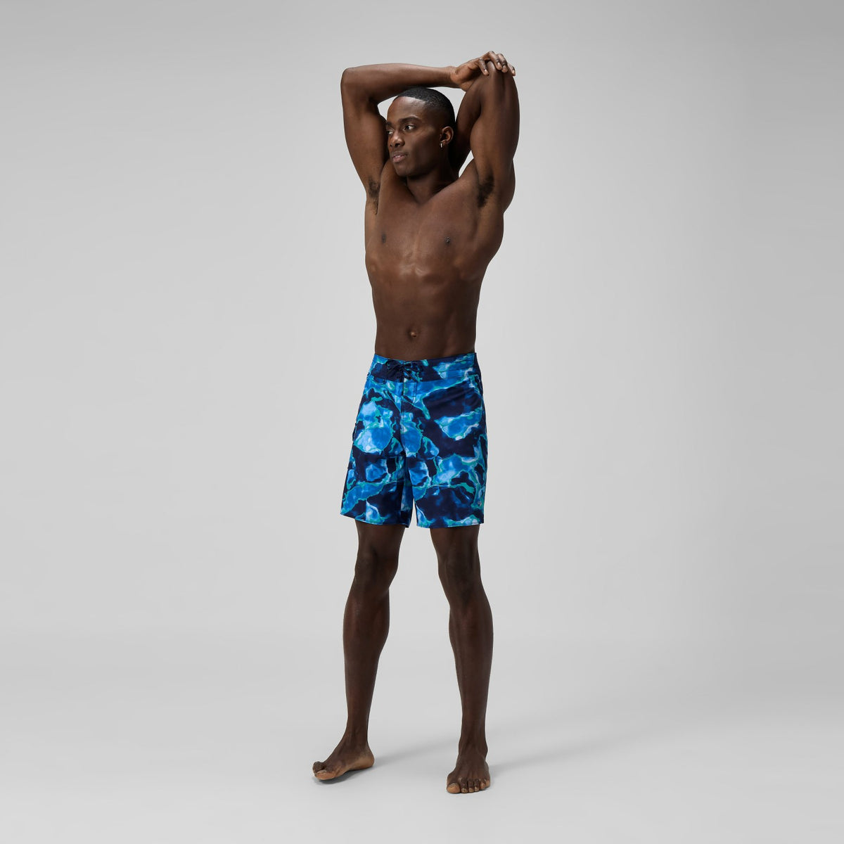 Lookout Printed Boardshorts Blue | Speedo