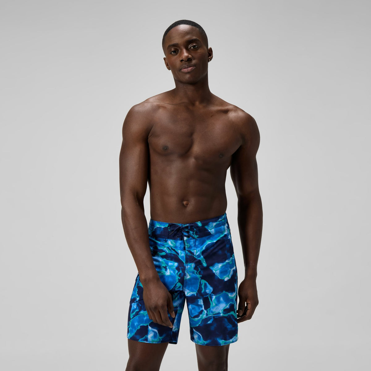 Lookout Printed Boardshorts Blue | Speedo