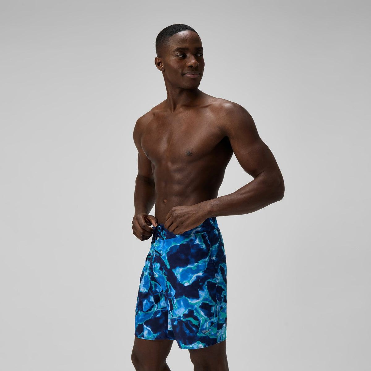 Lookout Printed Boardshorts Blue | Speedo