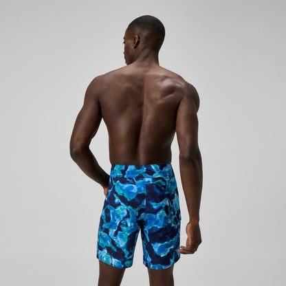 Lookout Printed Boardshorts Blue | Speedo