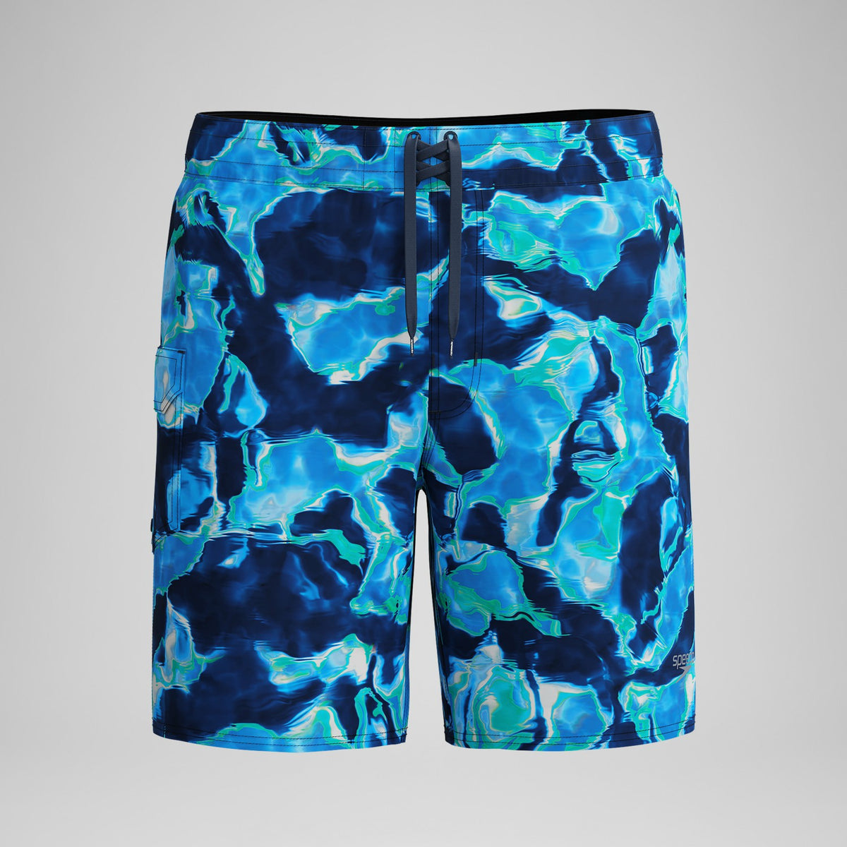 Lookout Printed Boardshorts Blue | Speedo