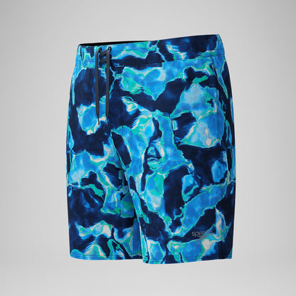 Lookout Printed Boardshorts Blue | Speedo
