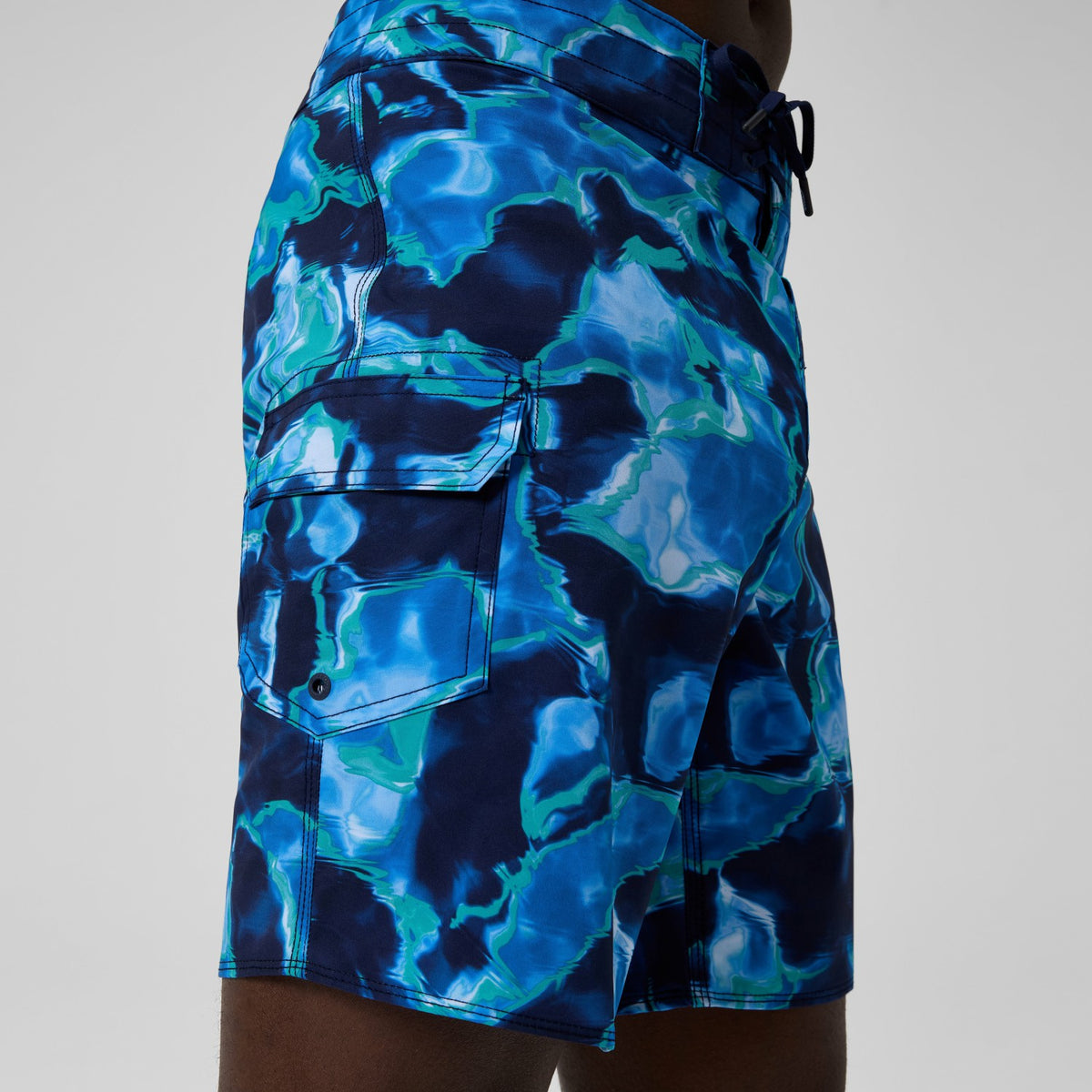 Lookout Printed Boardshorts Blue | Speedo