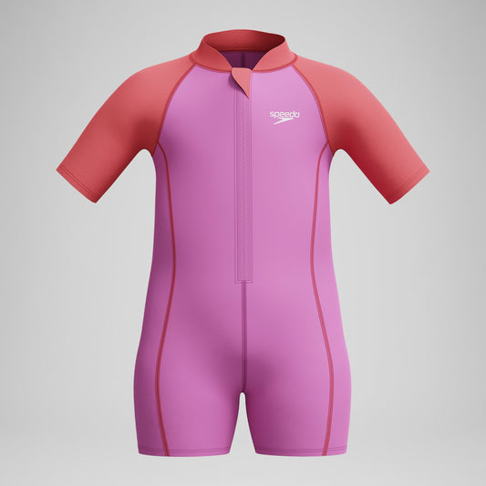 Infant Girls' Learn to Swim Neoprene Suit Swimsuit Pink | Speedo