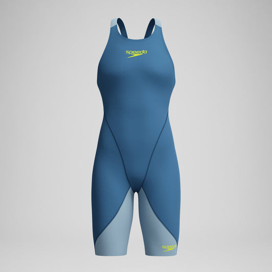 Girls Fastskin LZR Ignite Kneeskin Blue | Speedo