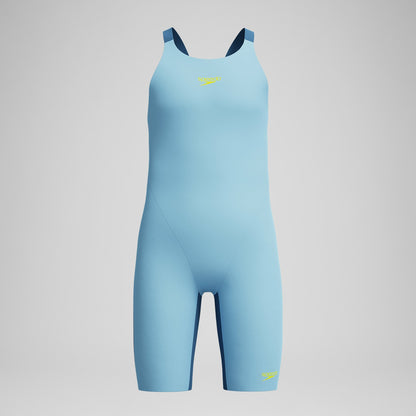 Girls Fastskin Endurance+ Max Openback Kneeskin Blue | Speedo