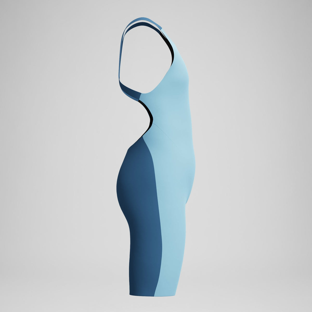 Girls Fastskin Endurance+ Max Openback Kneeskin Blue | Speedo