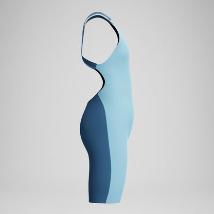 Girls Fastskin Endurance+ Max Openback Kneeskin Blue | Speedo