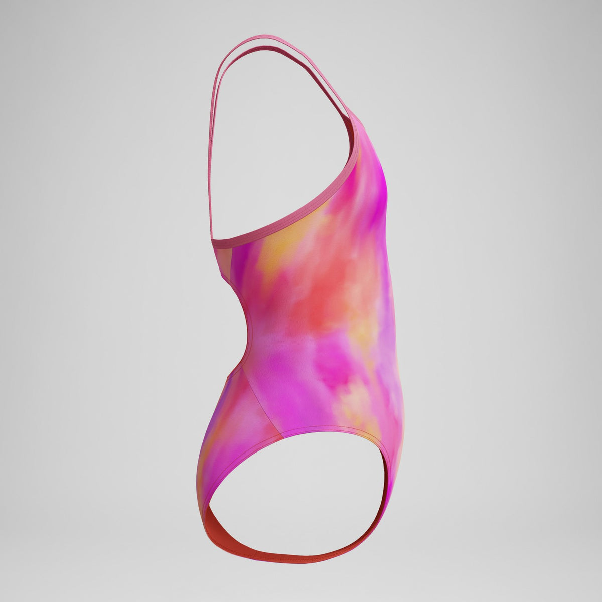 Girls Printed Thinstrap Swimsuit Pink | Speedo