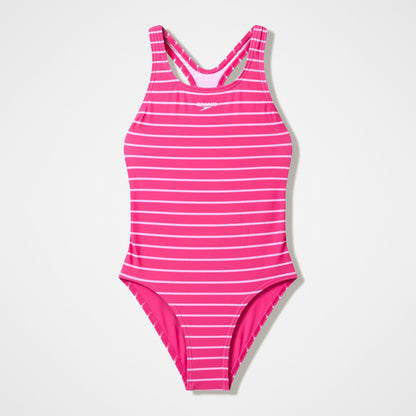 Girls Medalist Printed Swimsuit Pink | Speedo