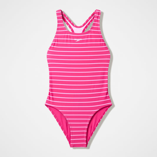 Girls Medalist Printed Swimsuit Pink | Speedo