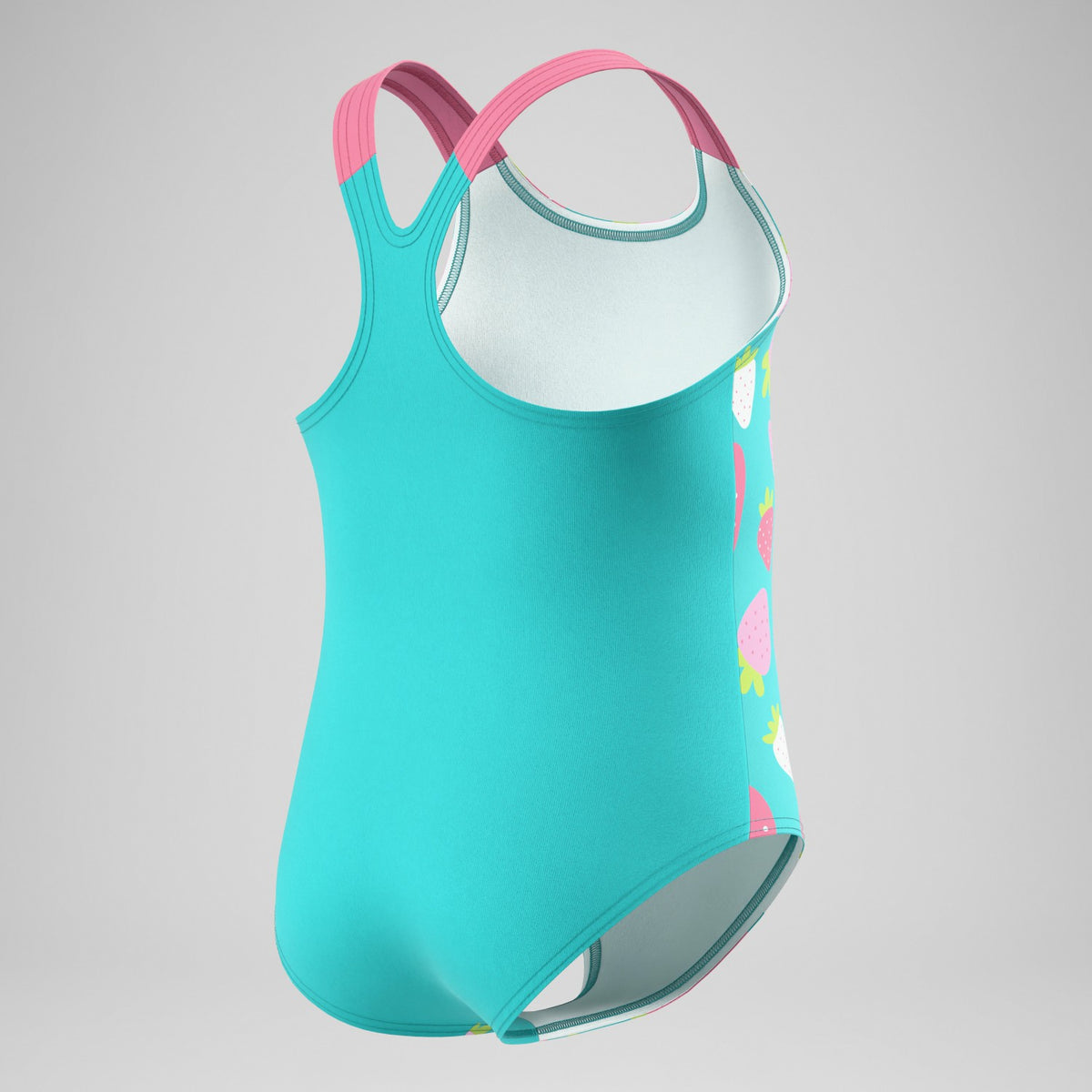 Infant Girls Placement Swimsuit Turquoise/Pink | Speedo