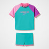Turquoise/Pink