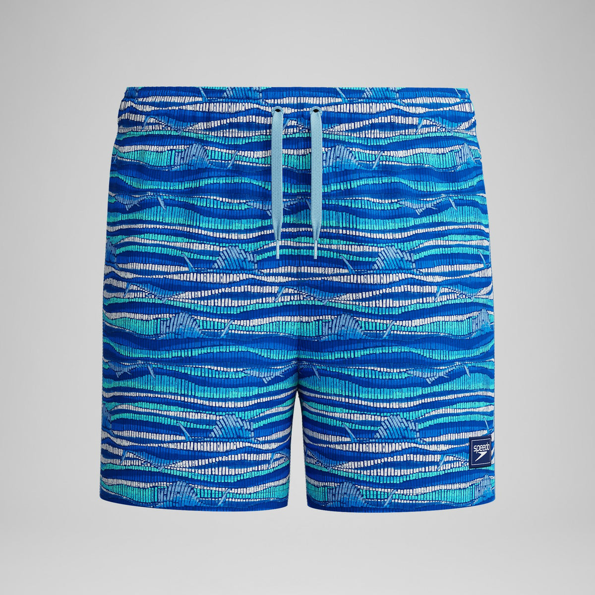 Boys Printed Swim Shorts Blue | Speedo