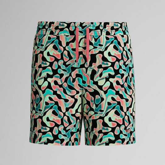 Boys Printed Swim Shorts Orange/Green | Speedo