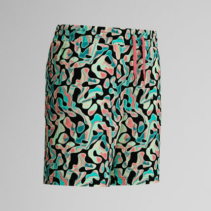 Boys Printed Swim Shorts Orange/Green | Speedo
