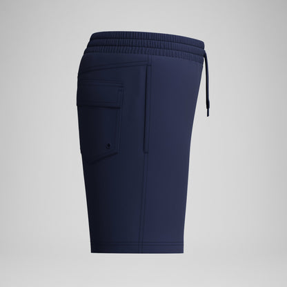 Boys Medley Logo Swim Shorts Navy/Blue | Speedo