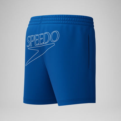 Boys Classic Logo Swim Shorts Blue | Speedo