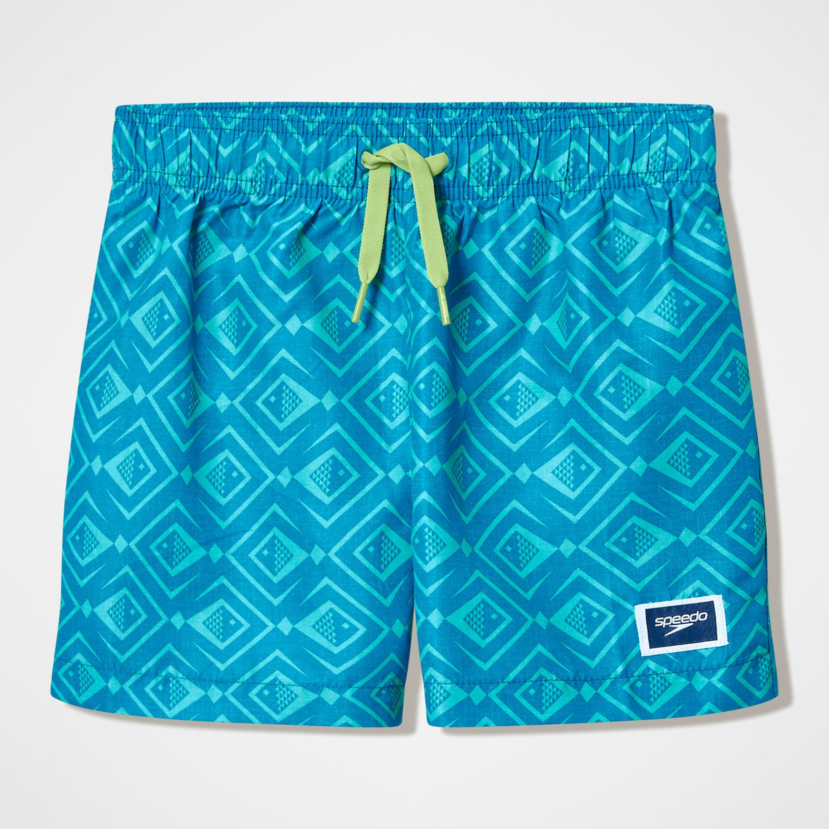 Boys Printed Swim Shorts Turquoise | Speedo