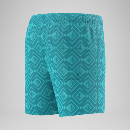 Boys Printed Swim Shorts Turquoise | Speedo