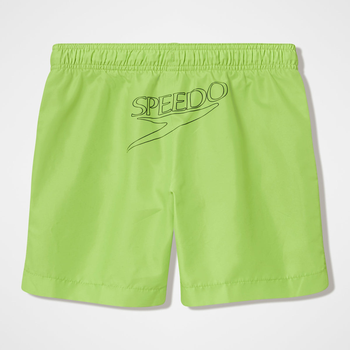 Boys Essentials Logo Swim Shorts Green | Speedo
