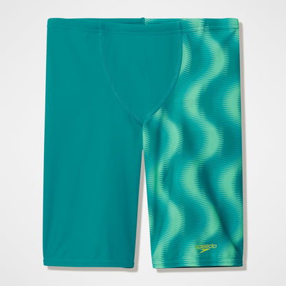 Boys Printed V-Cut Jammer Turquoise | Speedo