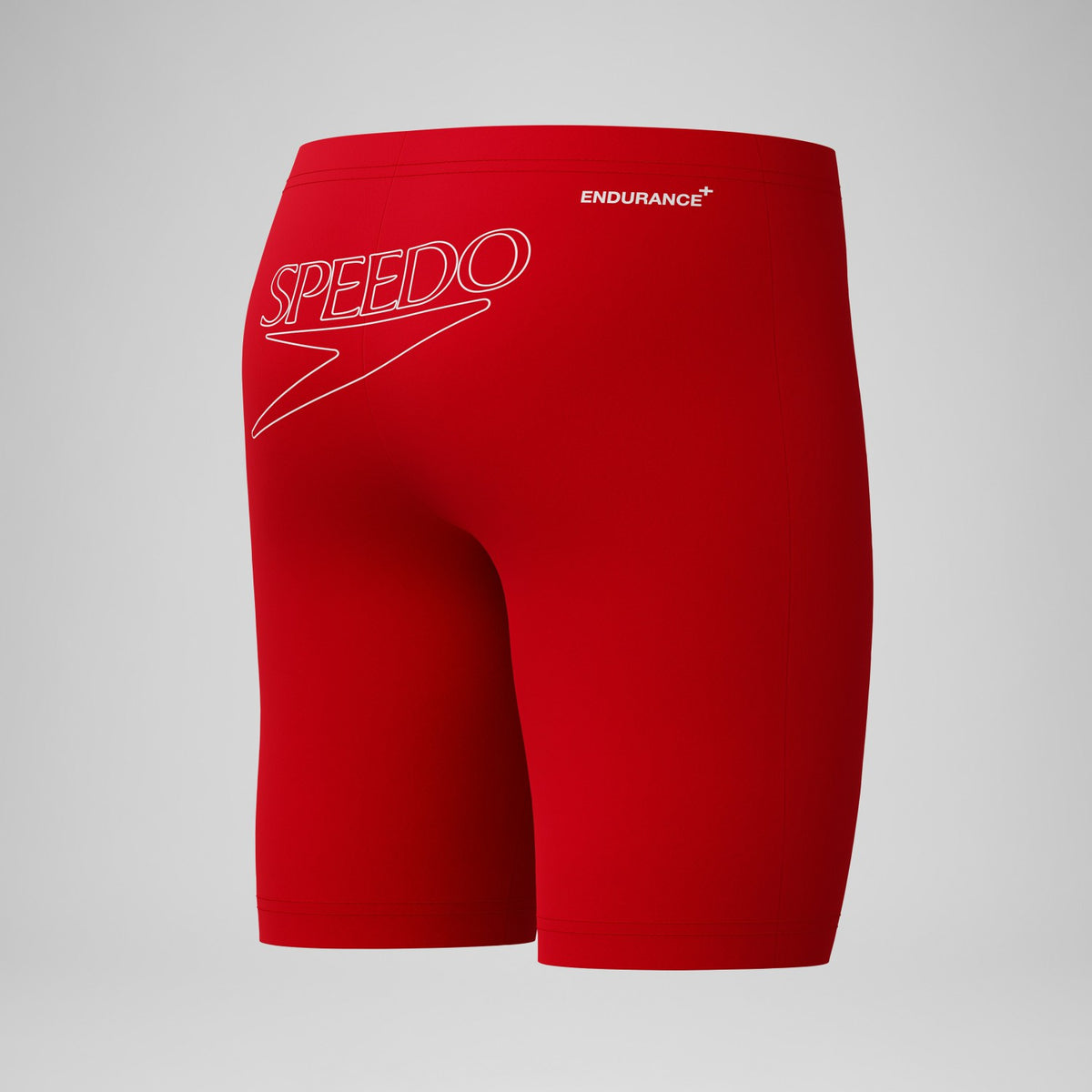 Boys Endurance+ Logo Jammer Red | Speedo