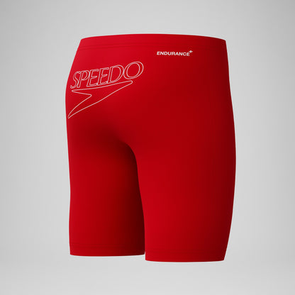 Boys Endurance+ Logo Jammer Red | Speedo