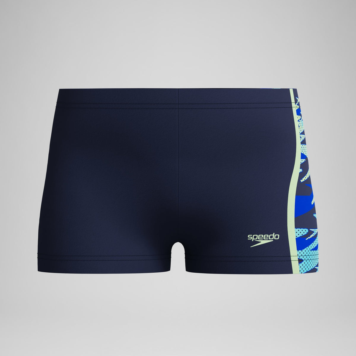 Boys Hyperboom Splice Aquashorts Navy/Blue | Speedo