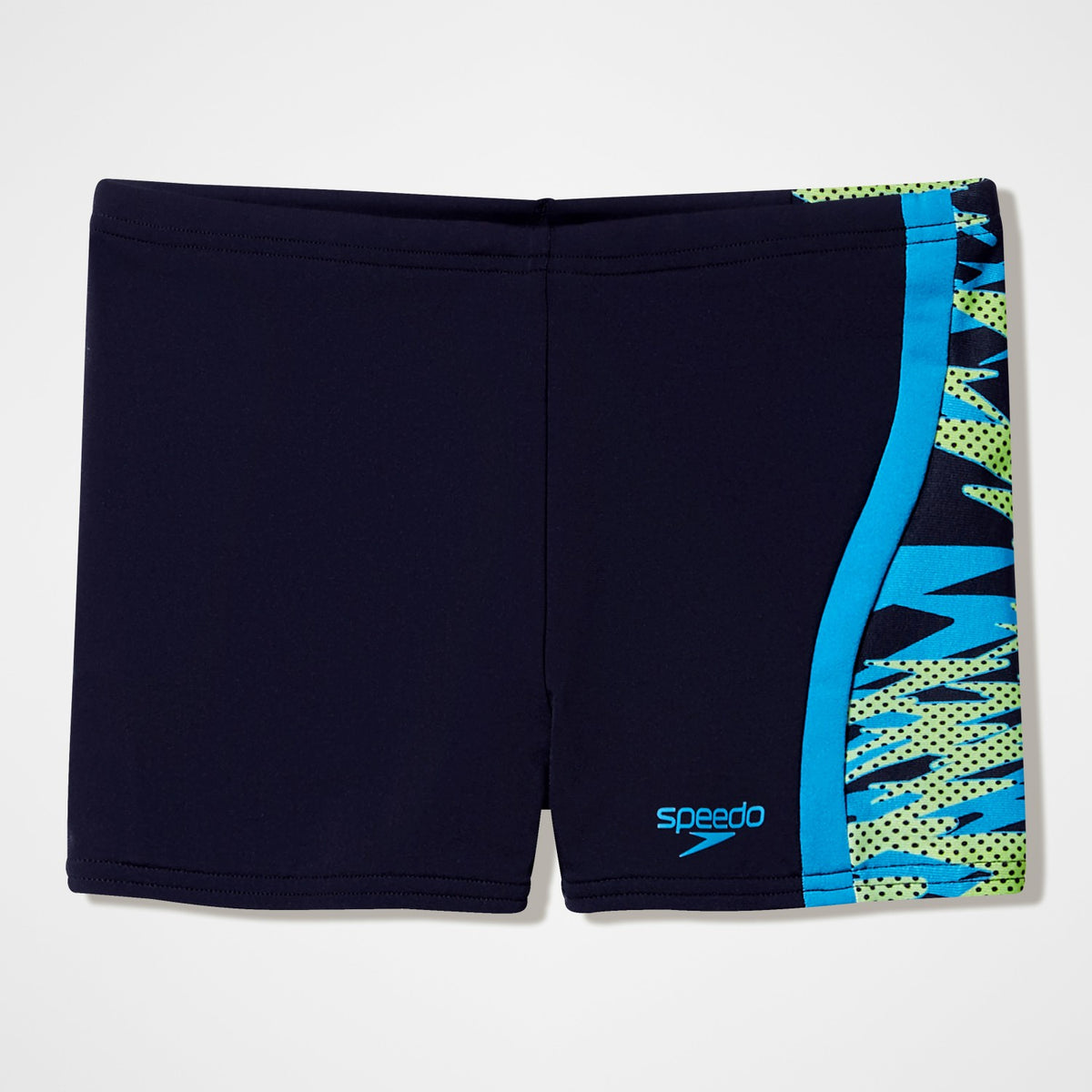 Boys Hyperboom Aquashorts Black/Blue | Speedo