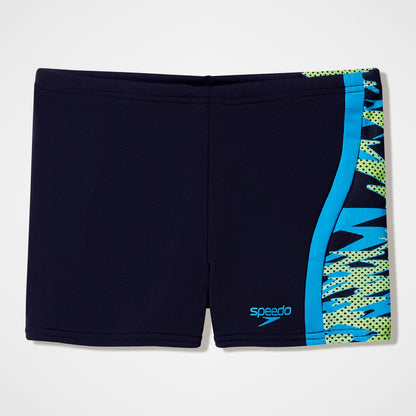 Boys Hyperboom Aquashorts Black/Blue | Speedo