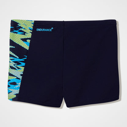 Boys Hyperboom Aquashorts Black/Blue | Speedo