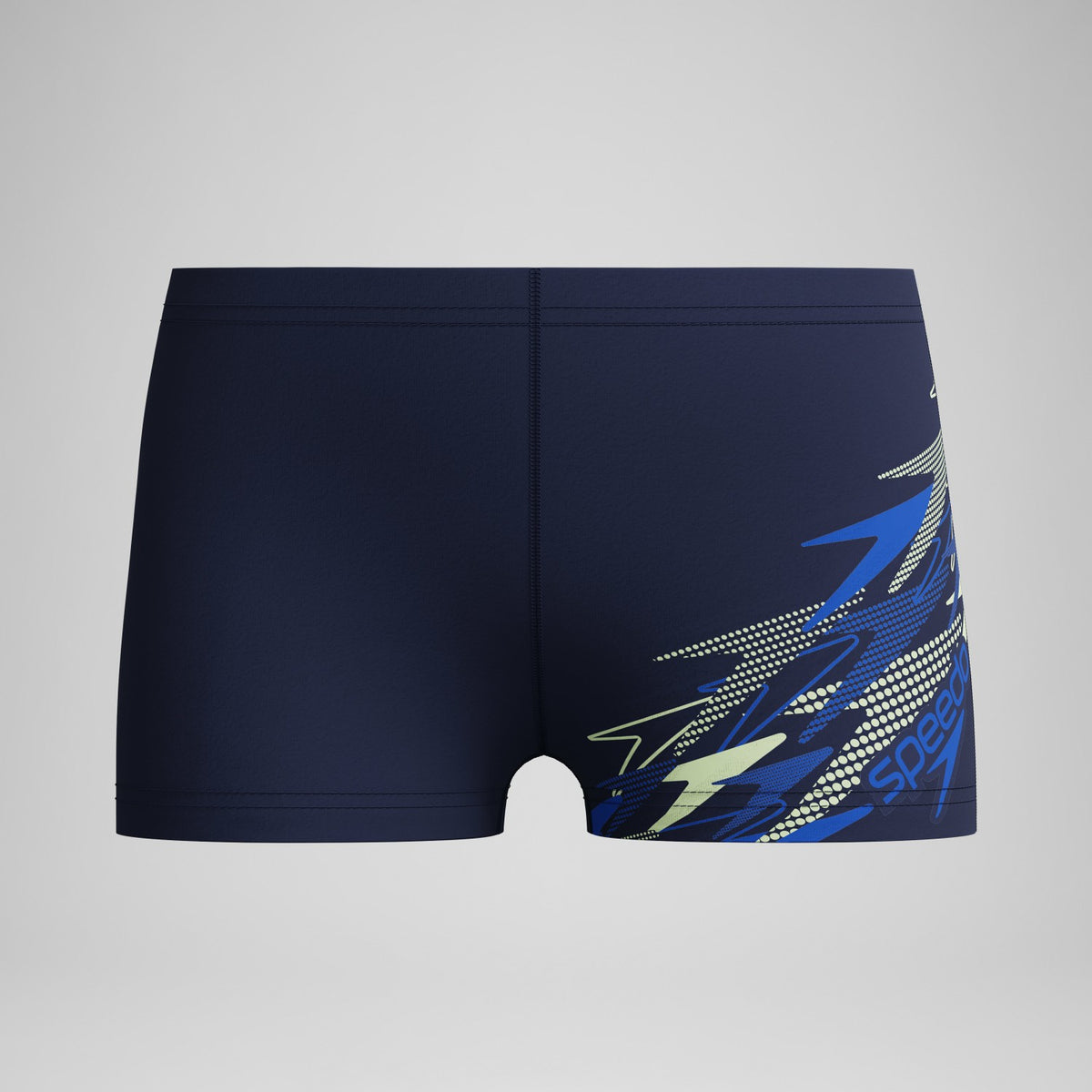 Boys Medley Logo Aquashorts Navy/Blue | Speedo