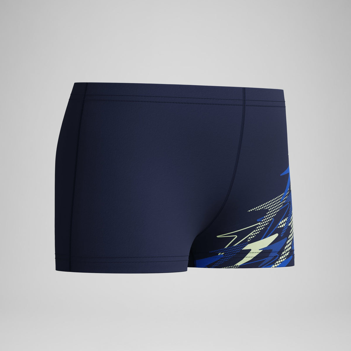 Boys Medley Logo Aquashorts Navy/Blue | Speedo
