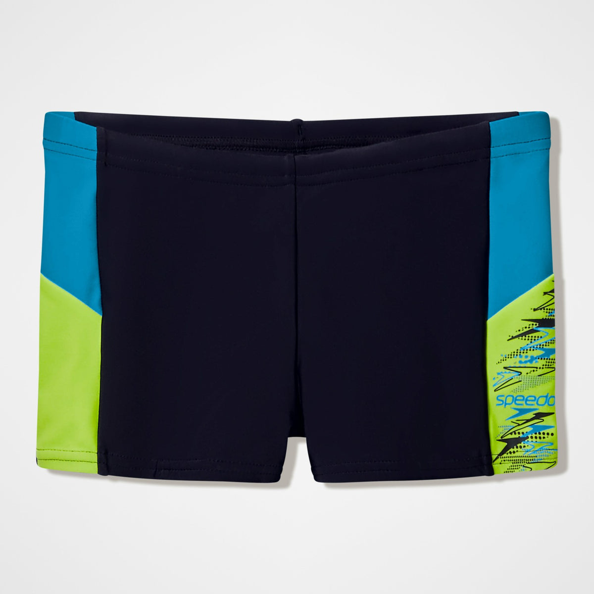 Boys Dive Aquashorts Black/Green | Speedo