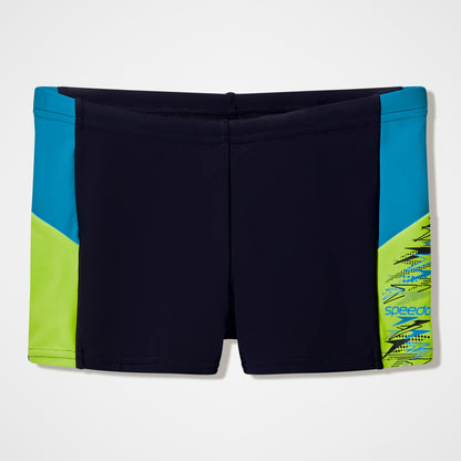 Boys Dive Aquashorts Black/Green | Speedo