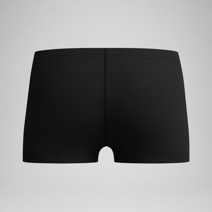 Boys Medley Logo Aquashorts Black/Orange | Speedo