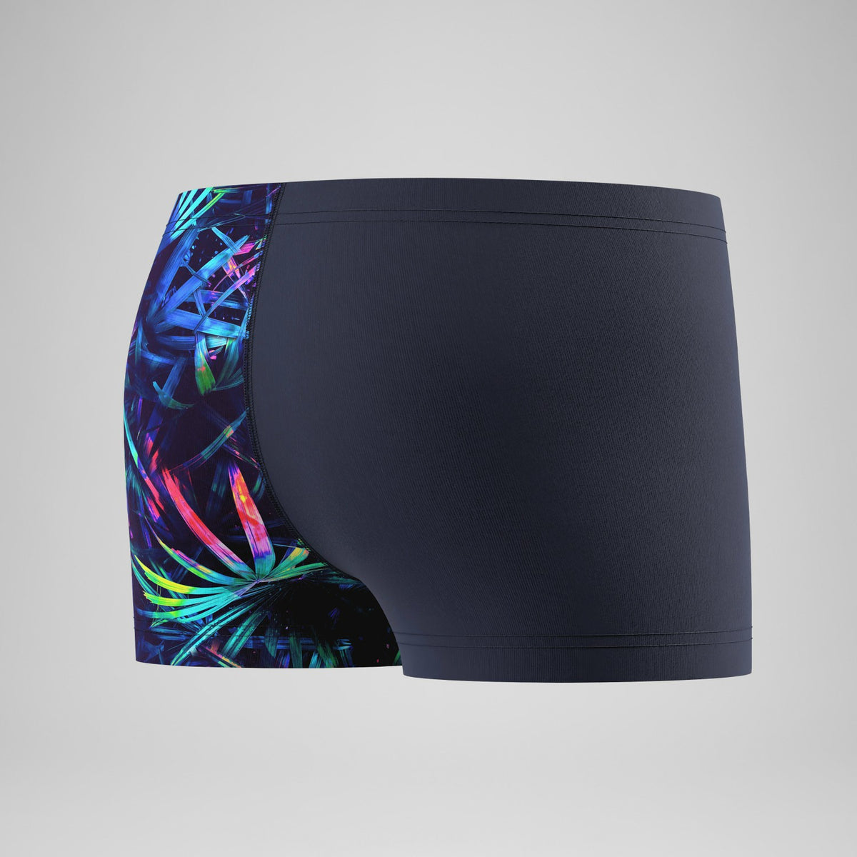 Boys Printed V-Cut Aquashorts Navy | Speedo