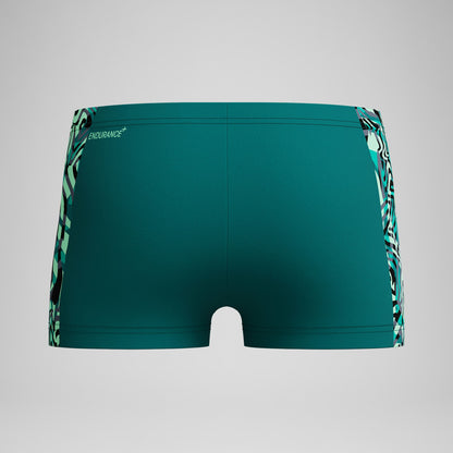 Boys Panel Aquashorts Green | Speedo