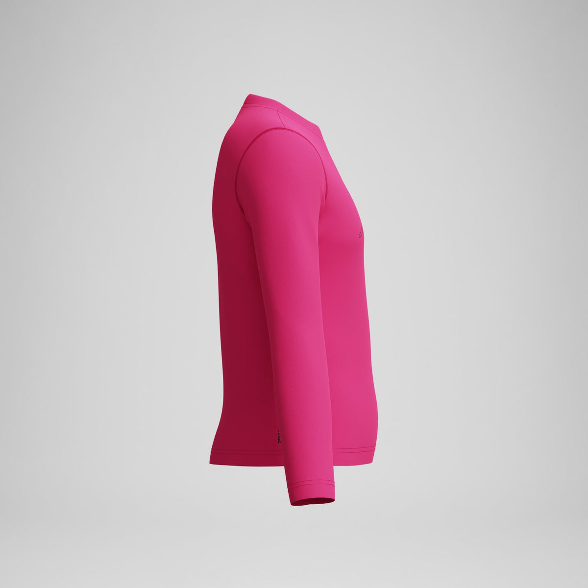 Junior Classic Logo Long Sleeve Rashguard Pink | Speedo