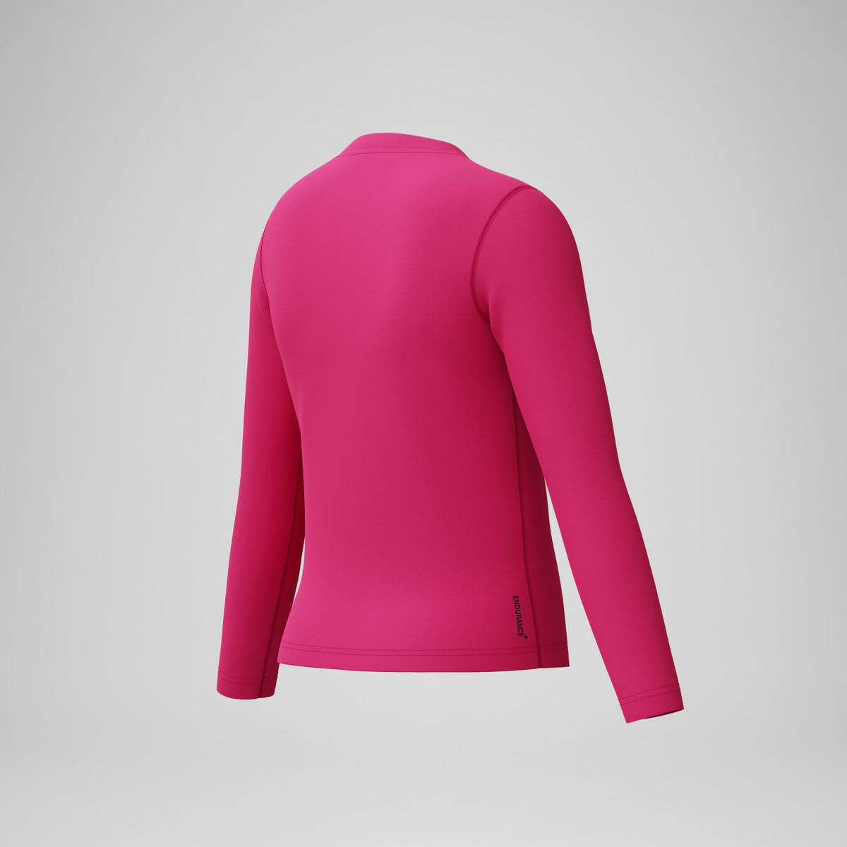 Junior Classic Logo Long Sleeve Rashguard Pink | Speedo