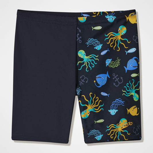 Infant Boys Printed Jammer Black | Speedo