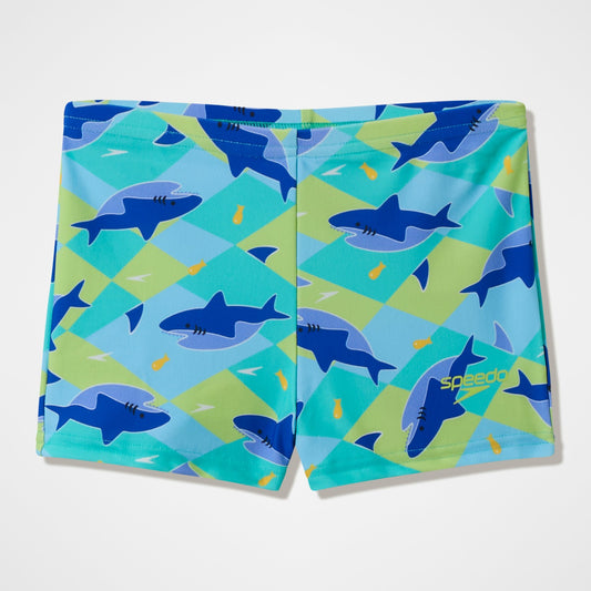 Infant Printed Aquashorts Blue | Speedo