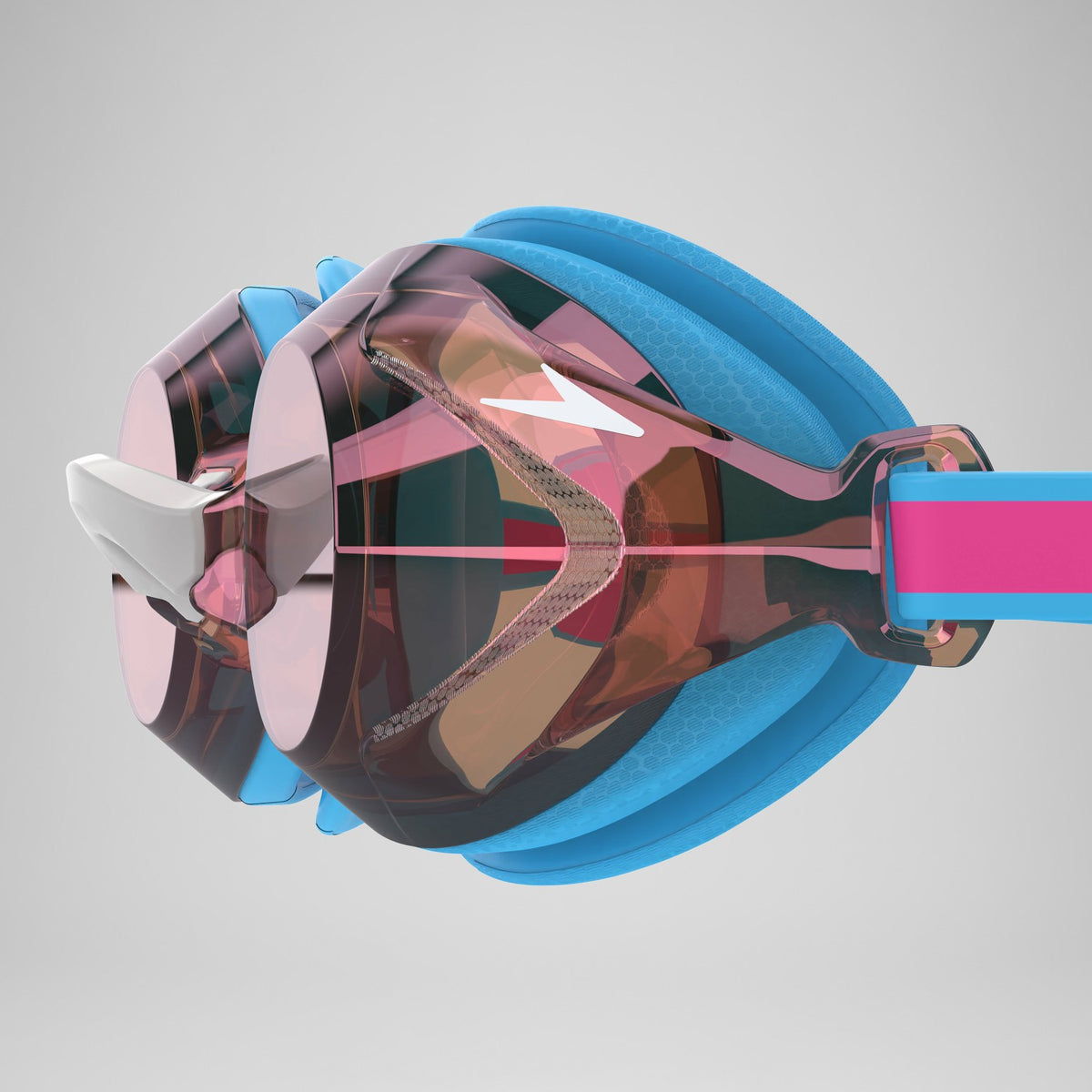 Junior Vanquisher 3.0 Mirror Goggles Pink/Blue | Speedo